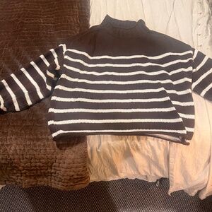 Jcrew rollneck cotton sweater